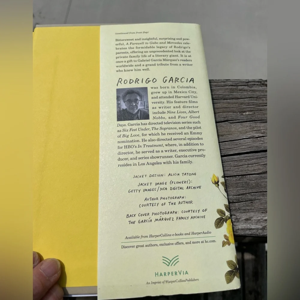 Book Memoir A Farewell To Gabo and Mercedes A Son’s Memoir by Rodrigo Garcia